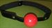 RED BALL GAG  - 1 3/4 Rubber Ball  ~  $12.99  WOW
